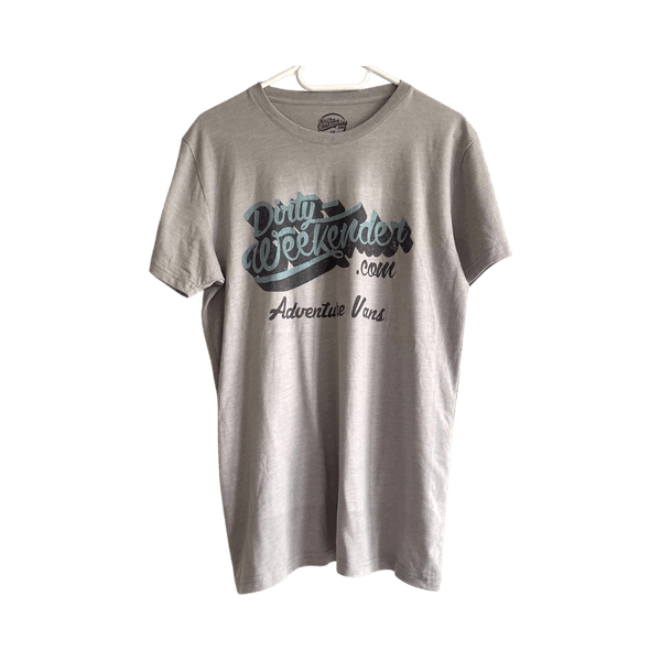 The Dirty Weekender Unisex Grey T-Shirt – Size M