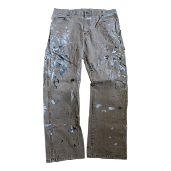 Dickies paint splattered trousers