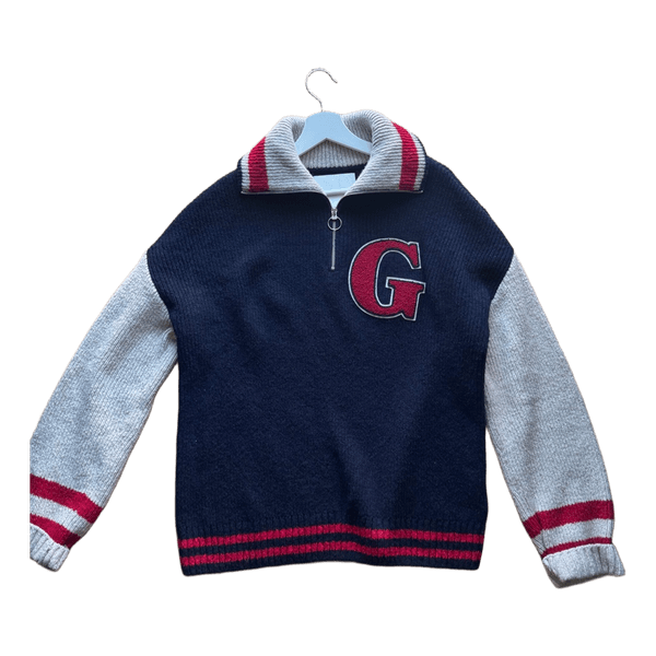 Gant zip knit sweater