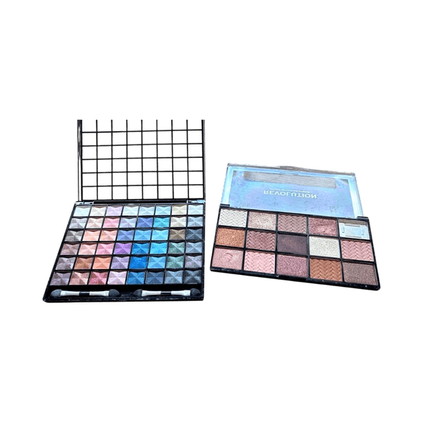 BYS and Revolution eyeshadow palettes