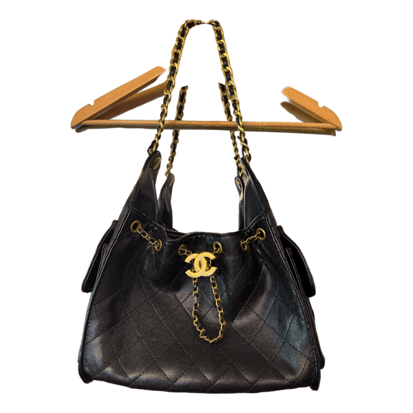 Chanel Hobo Black