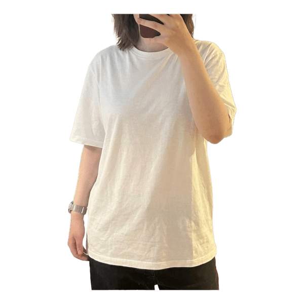 White cotton t-shirt