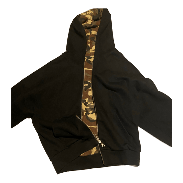 Quint X Deavy rose reversible zip up