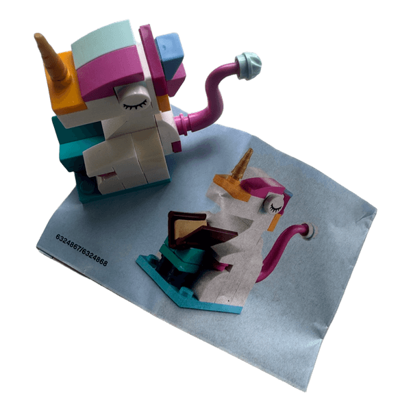 Lego unicorn construction toy