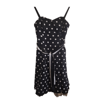 Dress with shoulder straps