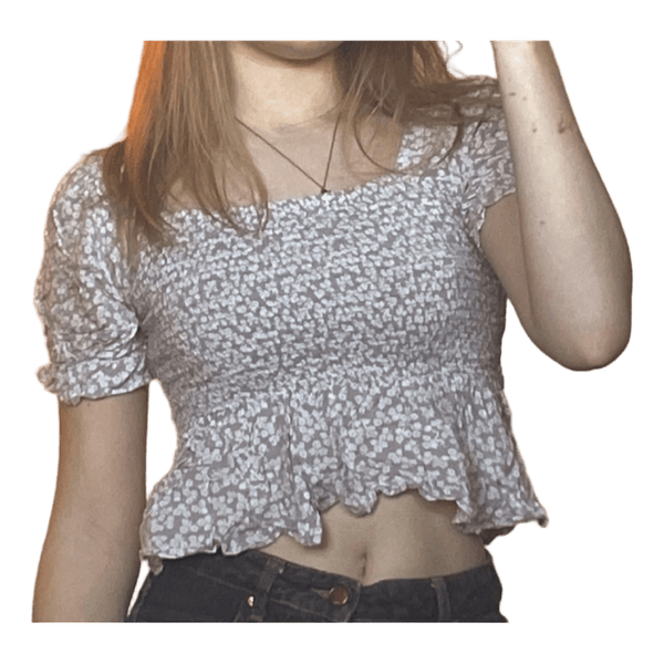 Blomstretcrop top