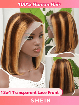 short bob wig 13x4