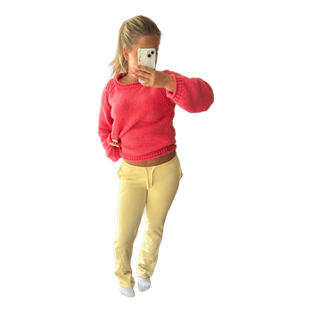 brand new gina tricot yellow sweats