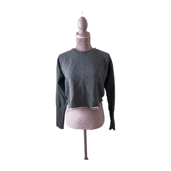Grey long sleeve sweatshirt
