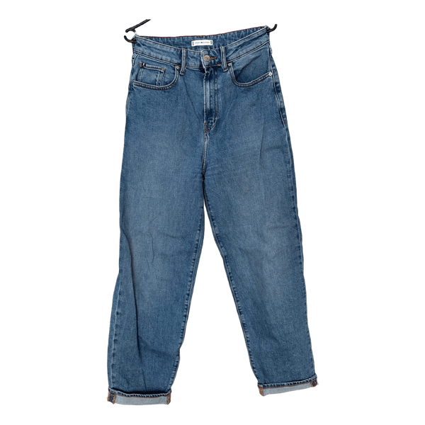 Blue denim jeans