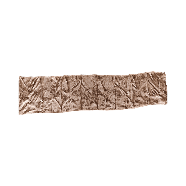 silk fabric with floral pattern