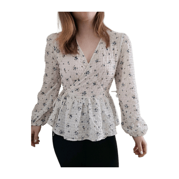 Wrap blouse