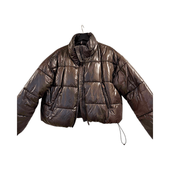 Ruskea lyhyt toppatakki