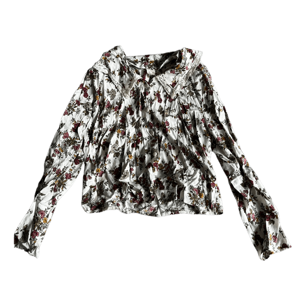 Floral long sleeve blouse