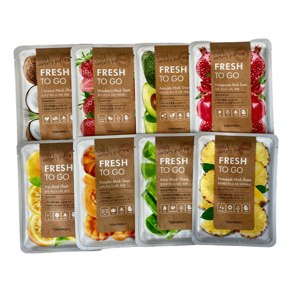 Tonymoly fresh to go masks