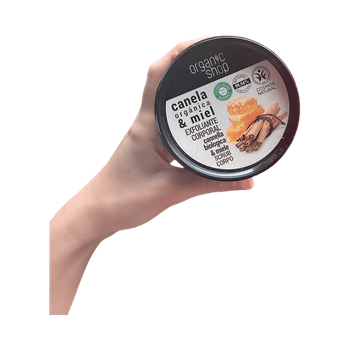 Cinnamon and honey body scrub