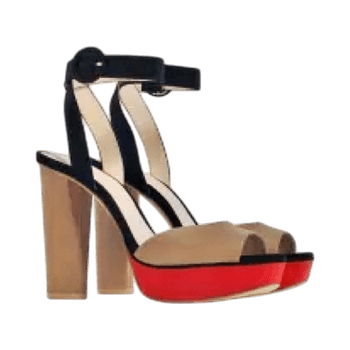 Zara suede leather women shoes