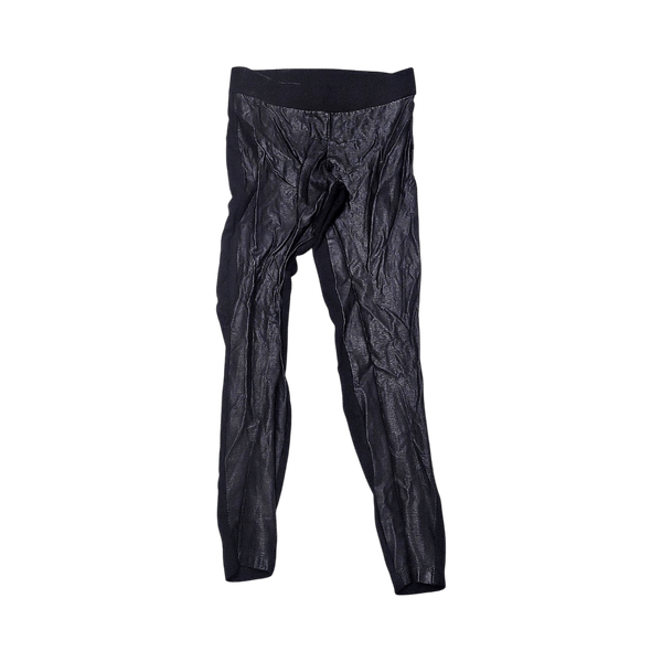 Black leather pants
