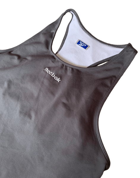 Grey Reebok sports top