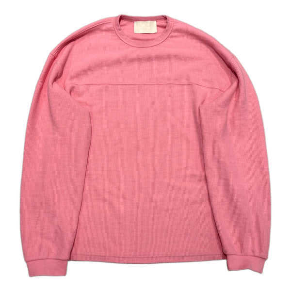 Calm - Lyserød Waffle-Knit Trøje
