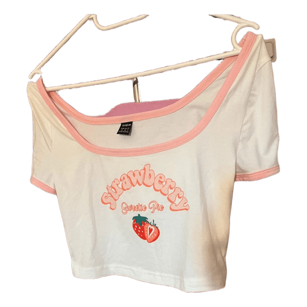 🍓 Strawberry Crop Top