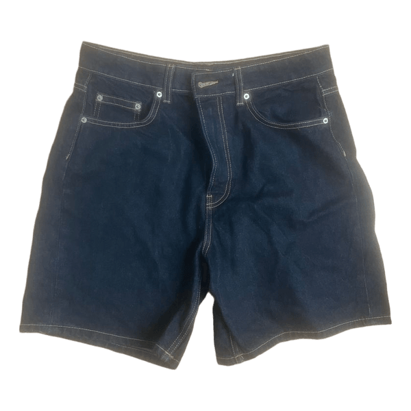 Mørke denimshorts