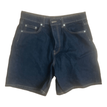 Mørke denimshorts