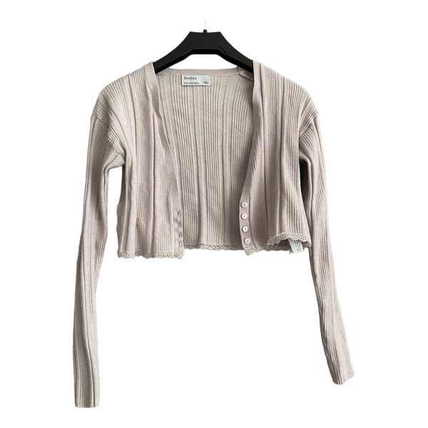 cropped cardigan