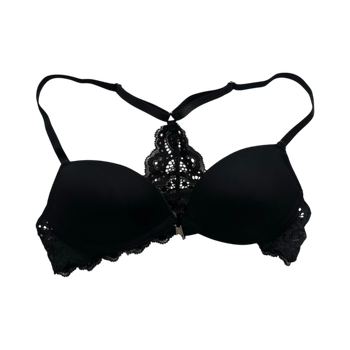 Black lace bralette