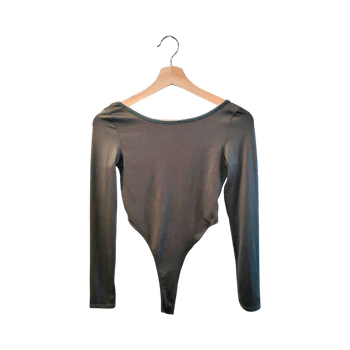 Vihreä pitkähihainen body