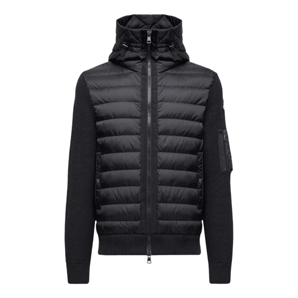 Moncler hybrid down cardigan