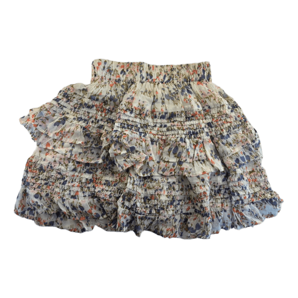 Floral mini skirt