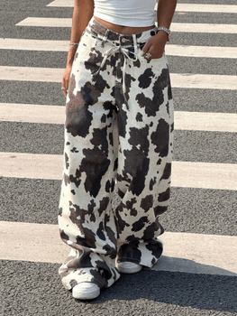 Plus size wide leg jeans