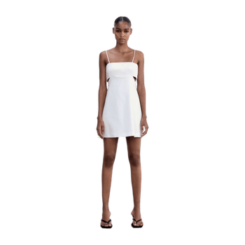 Zara dress cut out