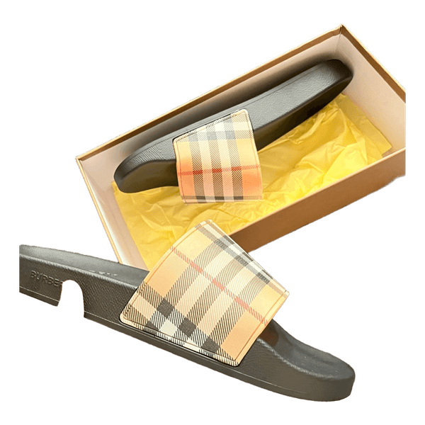 Burberry slides