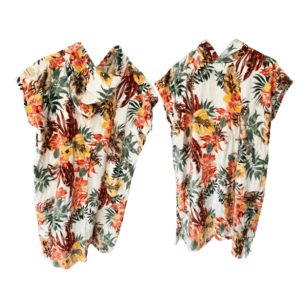 Rip Curl floral hooded towel