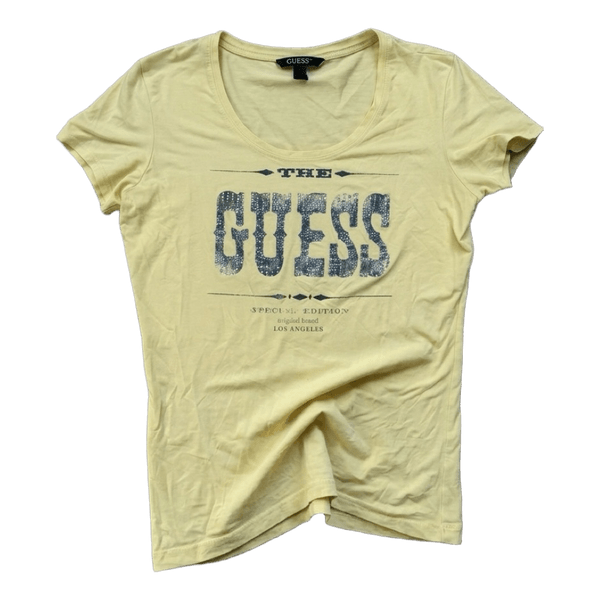 Guess yellow t-shirt