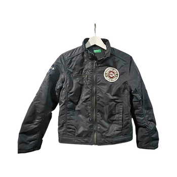 Mustat lasten talvitakki XL