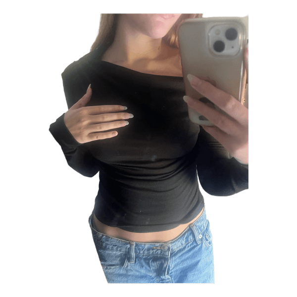 Nelly off shoulder trøje