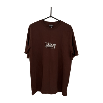 HM brown t shirt