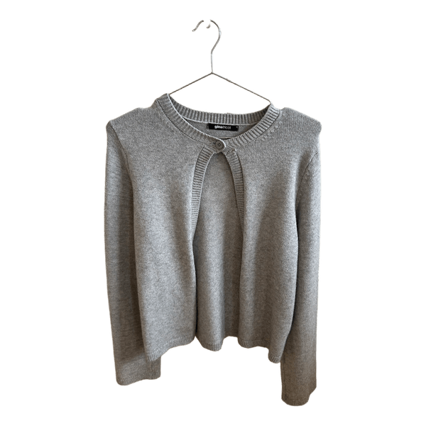 Grå Gina Tricot cardigan