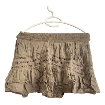 Khaki Neo noir nederdel str 36