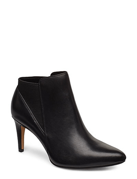 Clarks leather high heeled boots