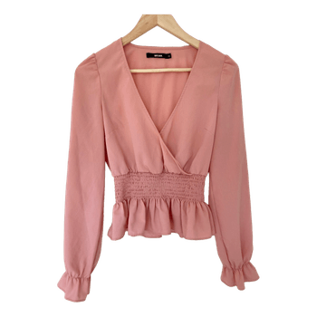 Dusty pink feminine Bik Bok blouse💖
