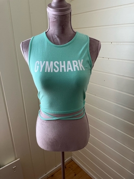 Mint green Gymshark crop top