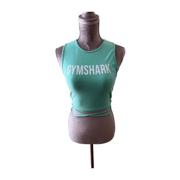 Mint green Gymshark crop top