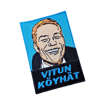 Haalarimerkki  / kangasmerkki 