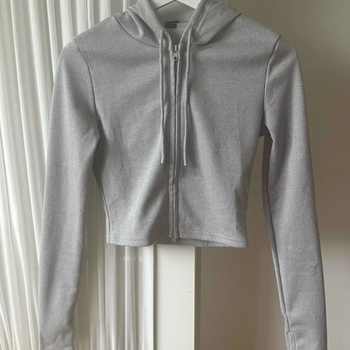 Gray hoodie