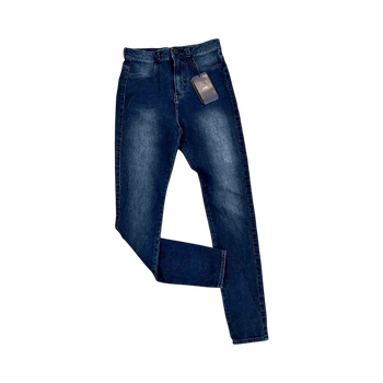 Siniset highwaist farkut M