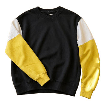 Colorblock crewneck sweatshirt